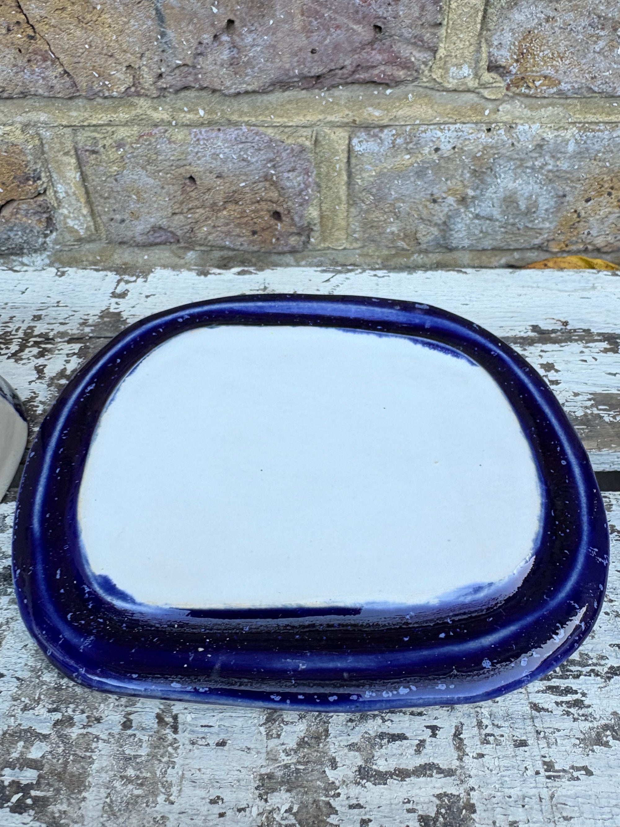 Butter Dish (butter slut, lilac/blue)