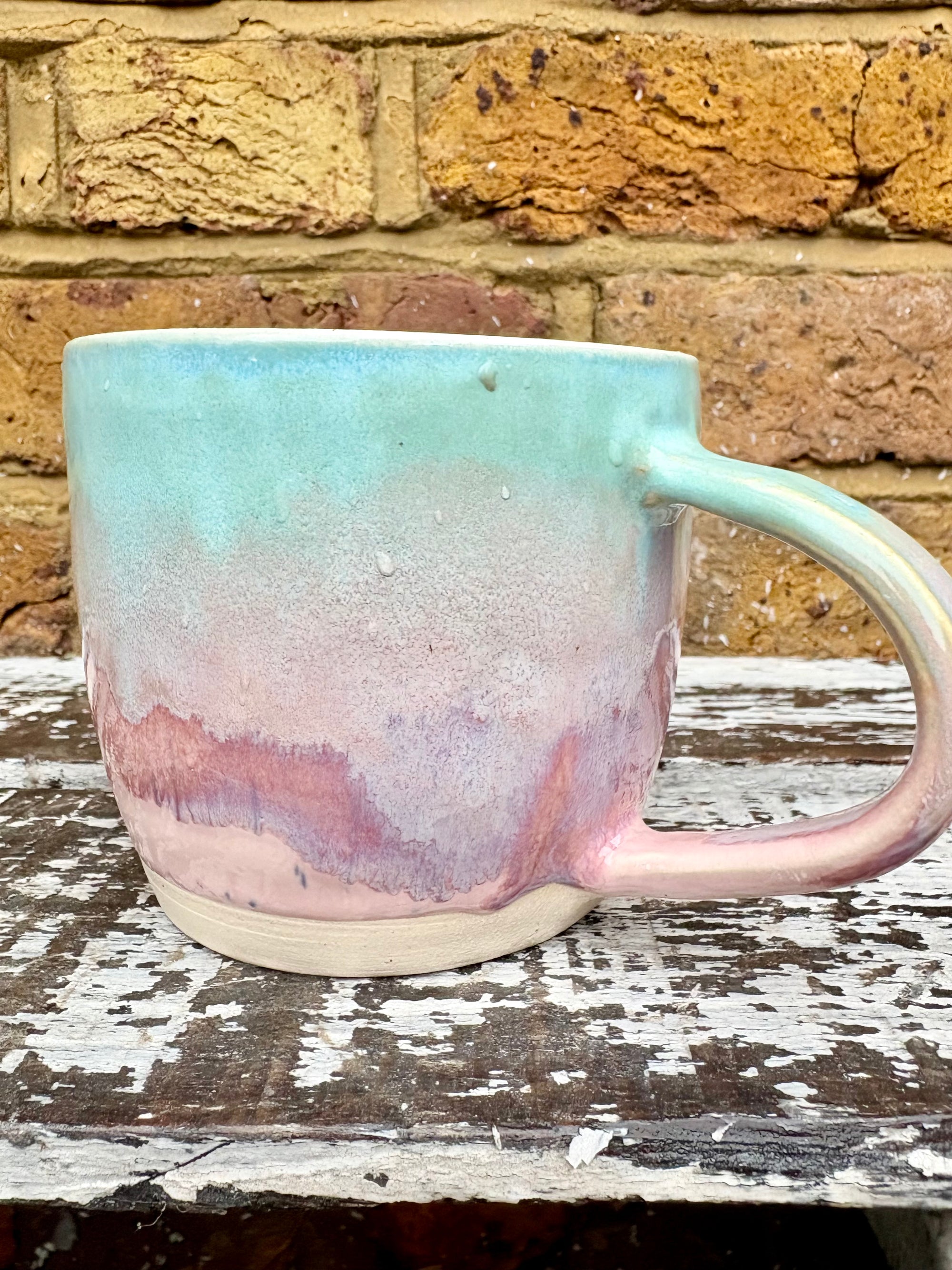 "cute but completely unhinged" mug