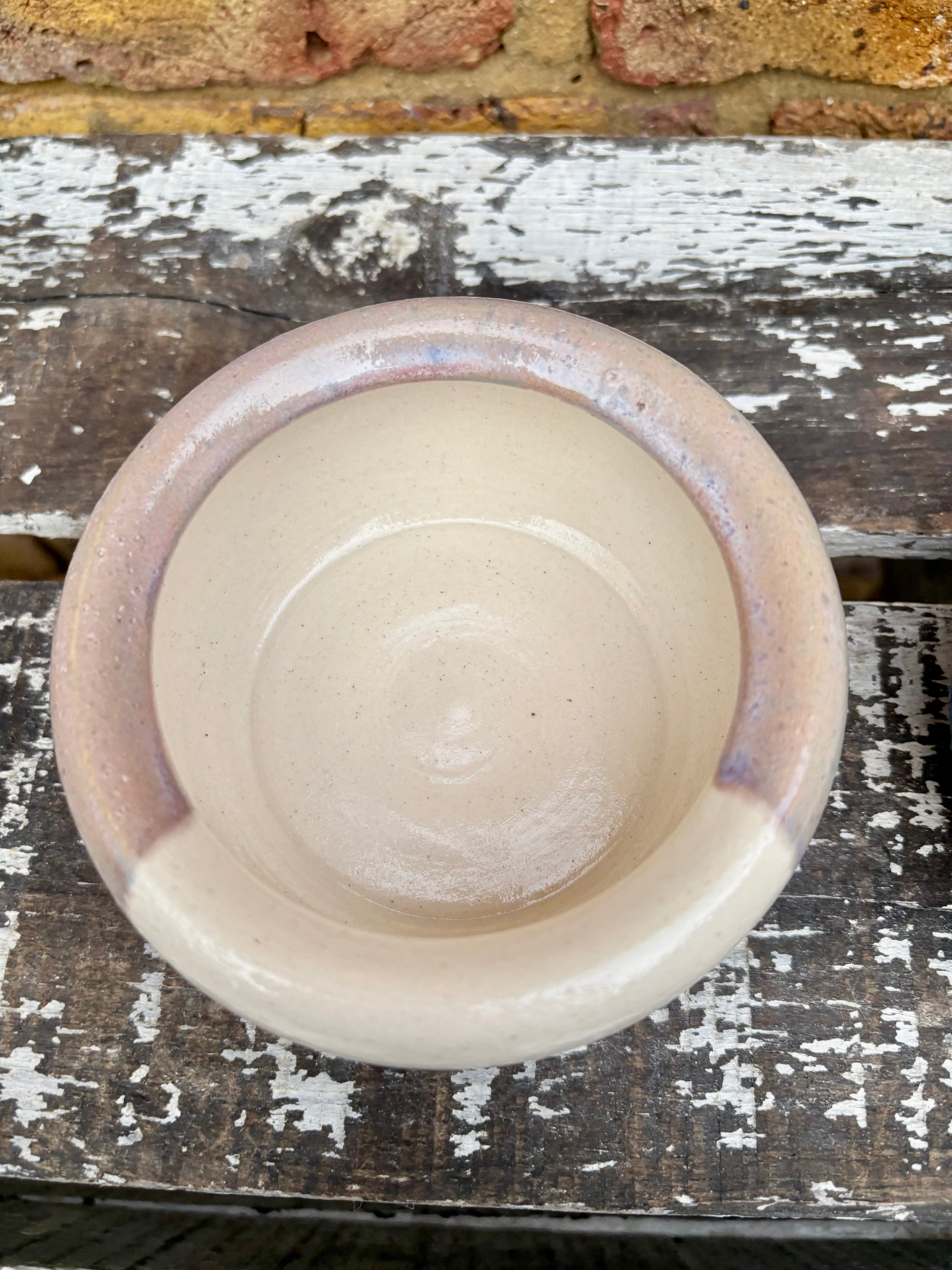 "definitely not drugs" lidded pot (blue night sky)