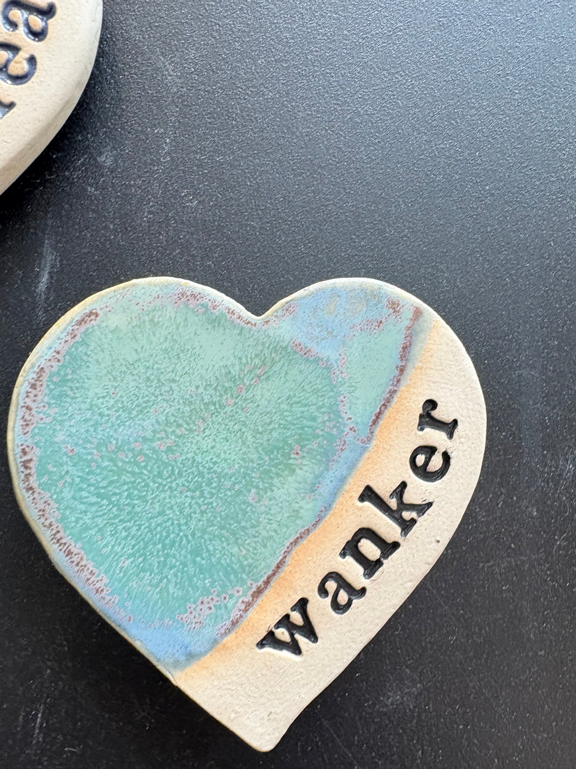 Sweary Magnet Set (4 large heart shaped magnets)