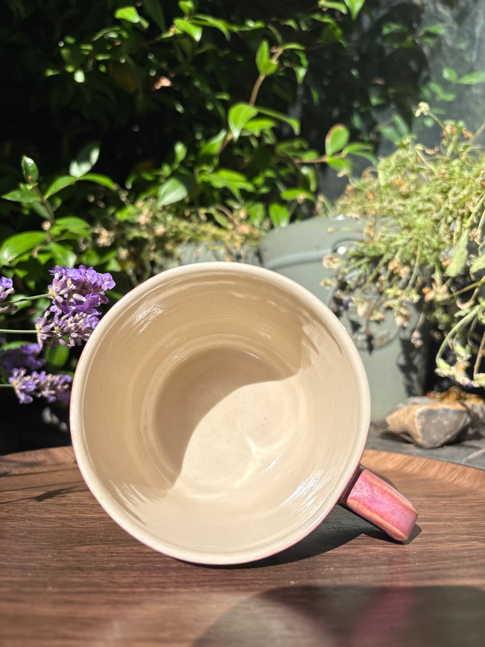 “shit show no interval" mug (Green/pink)