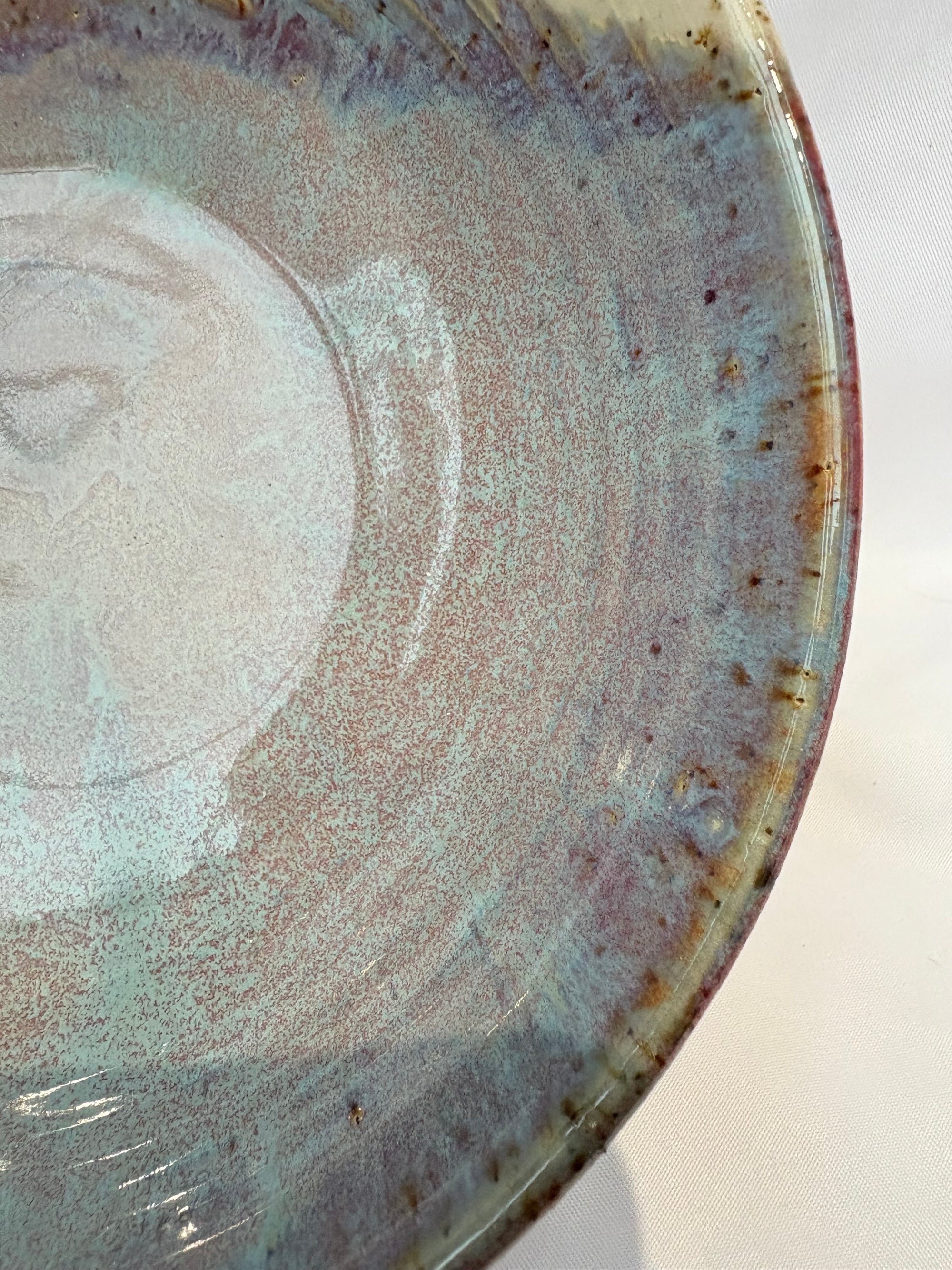 “eat me out" snack bowl (light blue sky)