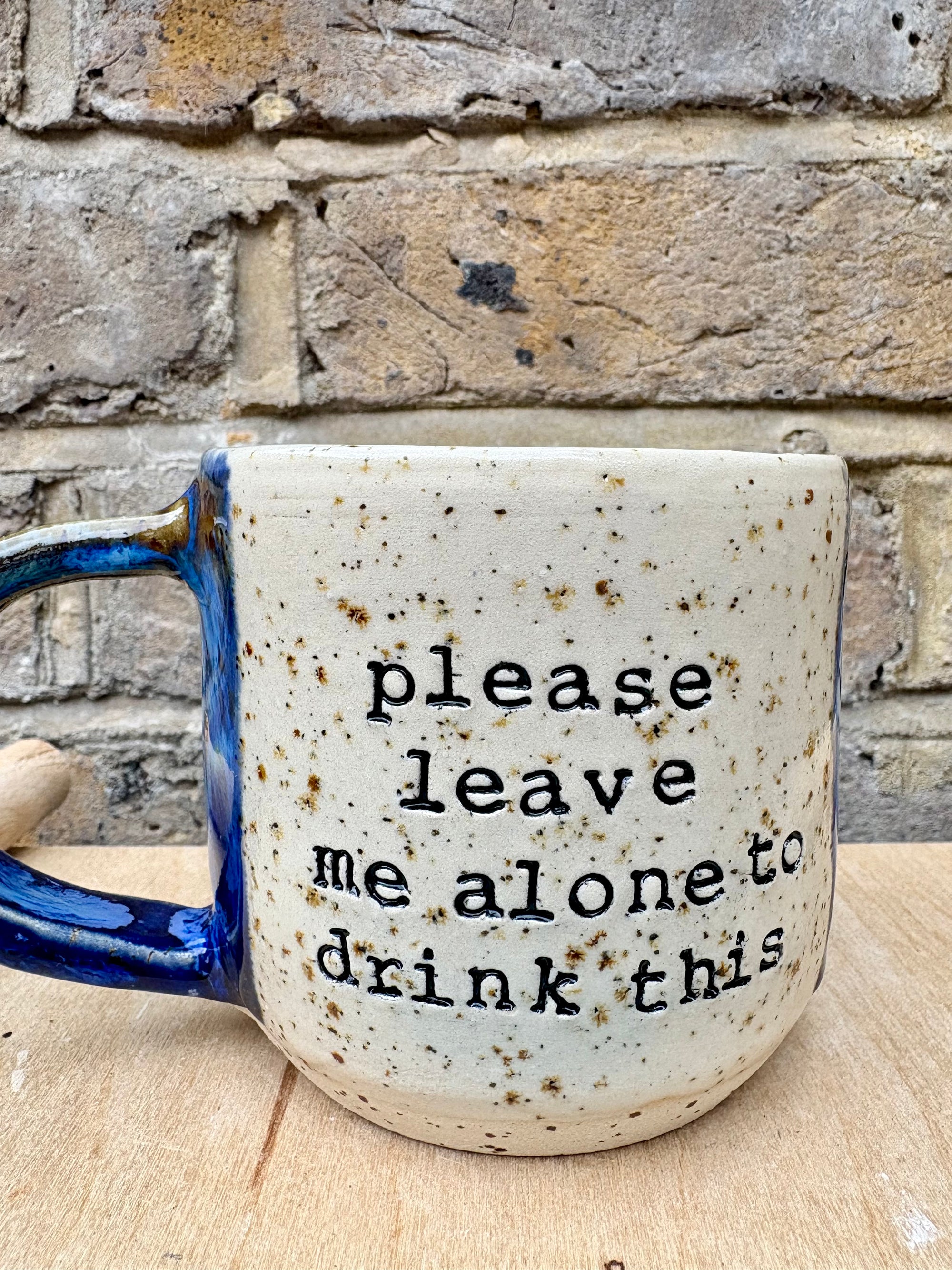 "please leave me alone to drink this" (Deep Blue)