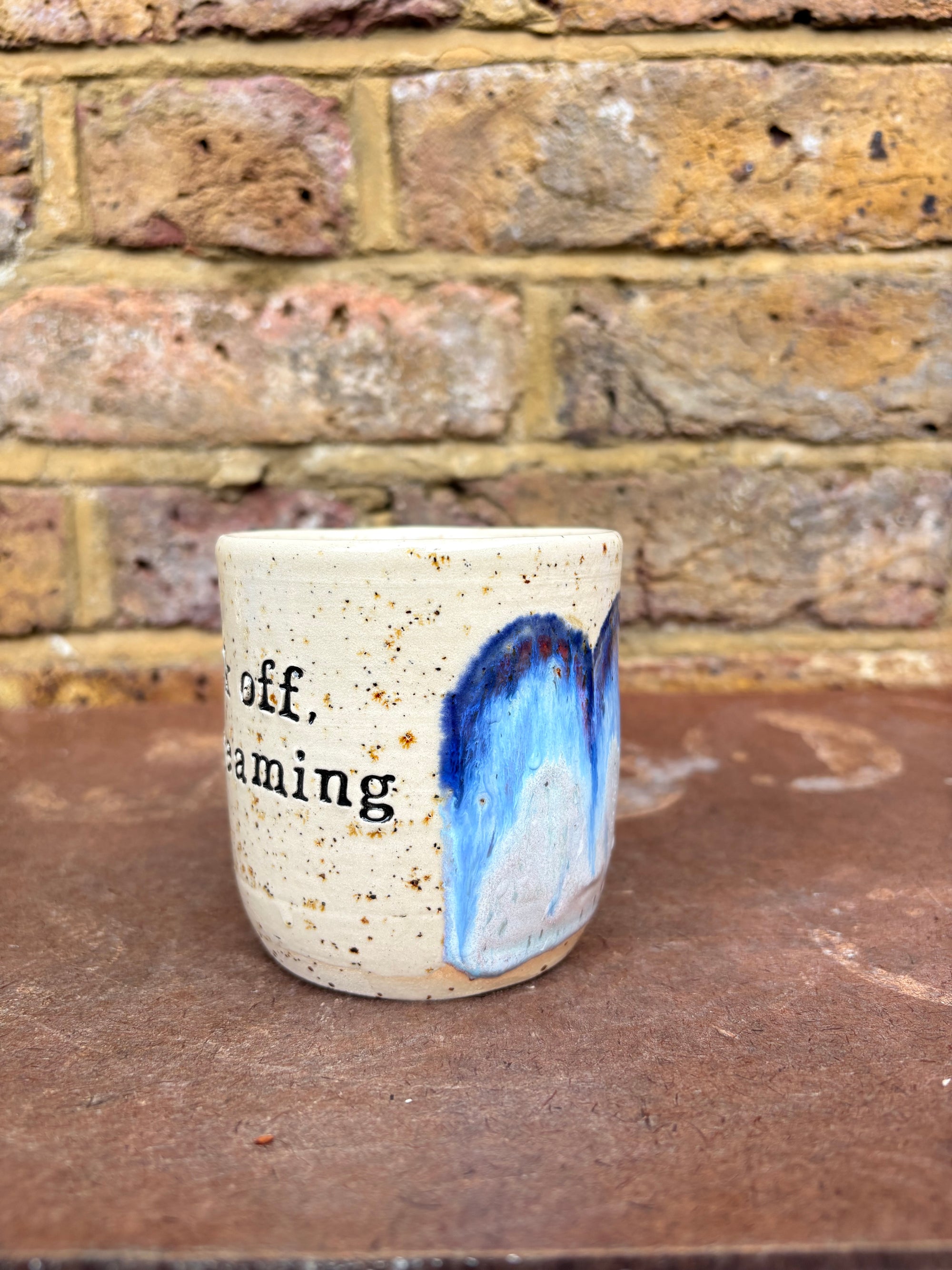 “Fuck off i'm dreaming" mug (Blue Night Sky)
