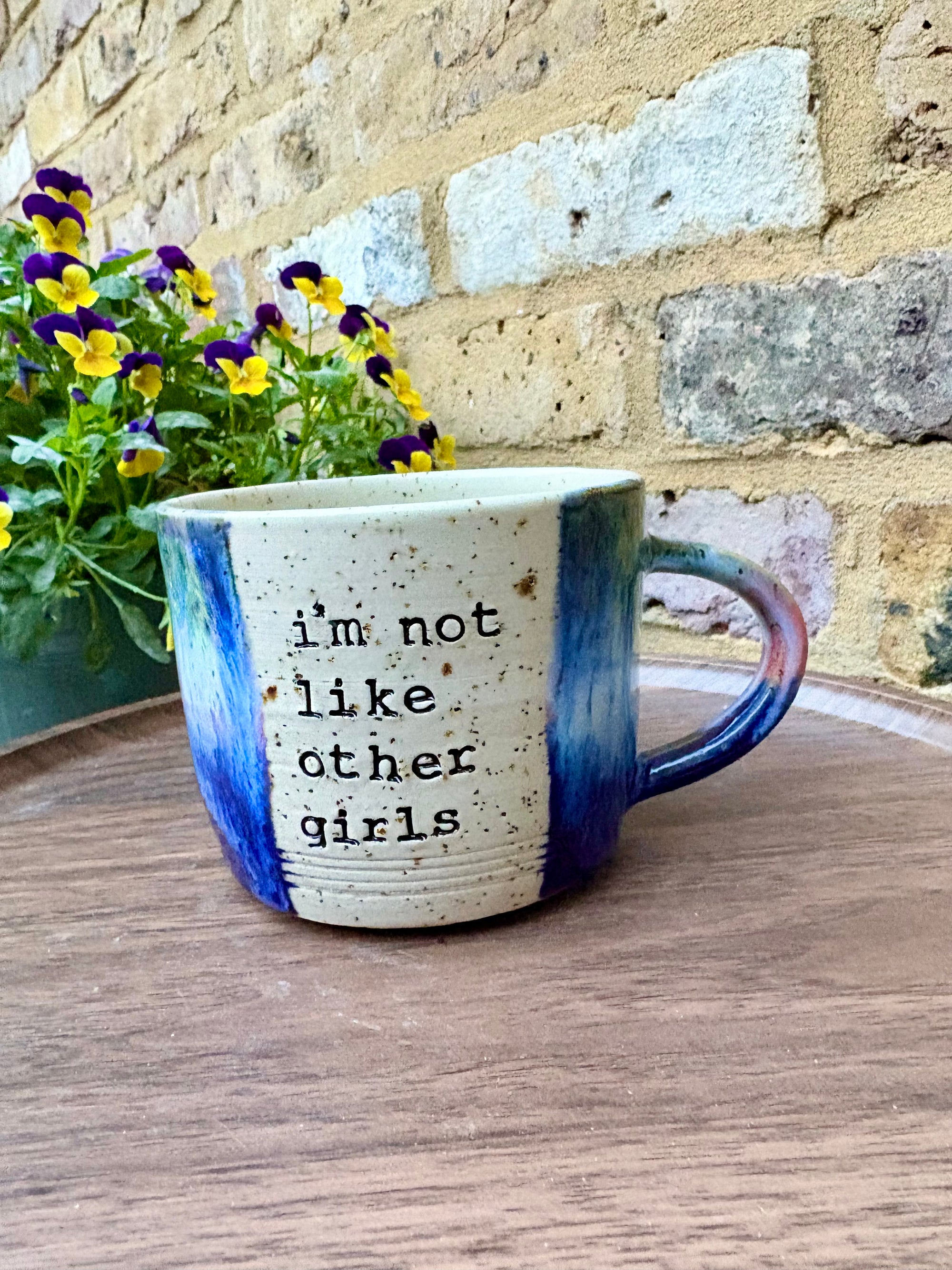 “I’m not like other girls" "I’m so much worse” mug (left hander)