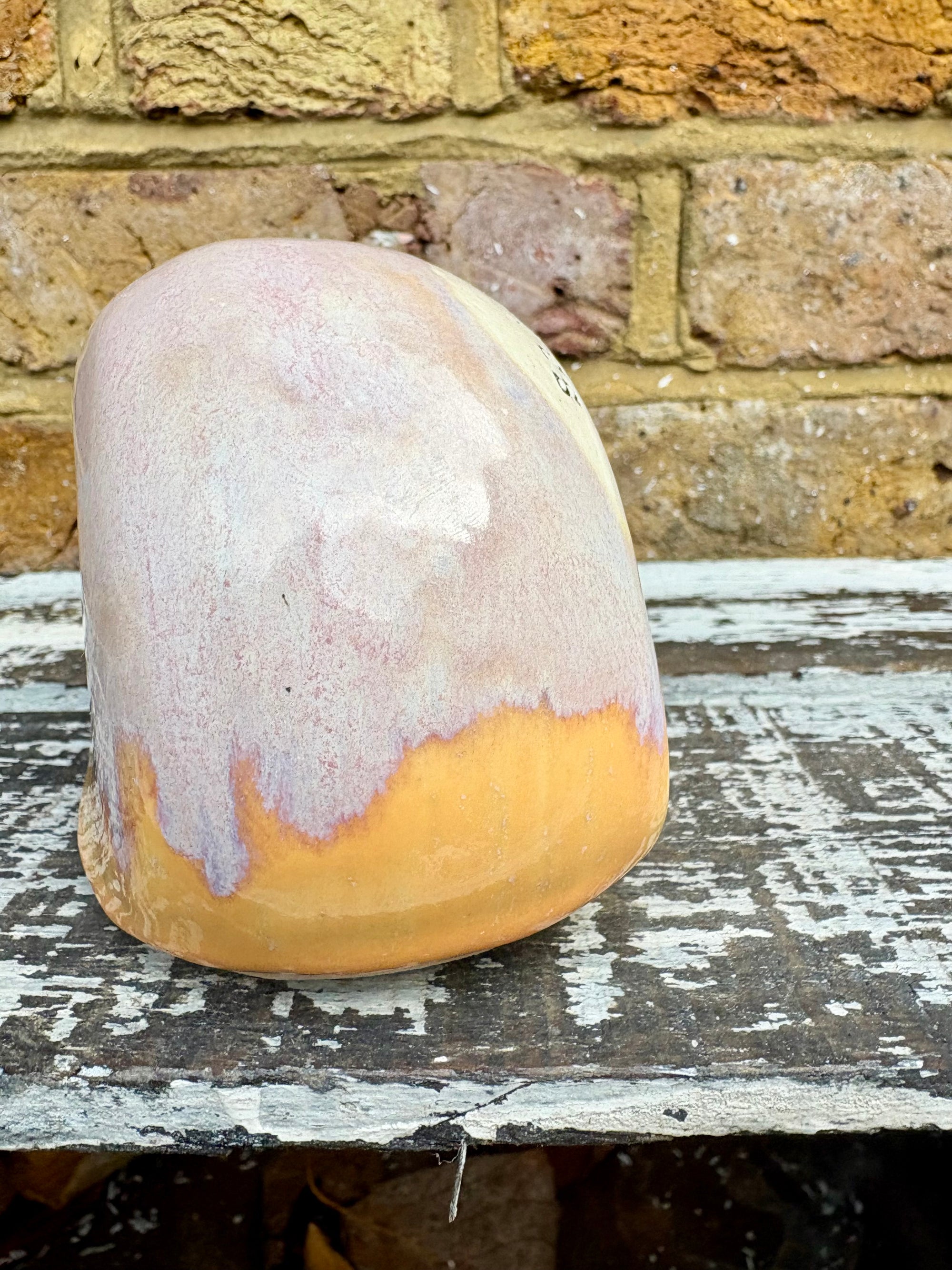 "Salty AF" Salt Pig (Lilac and Orange)