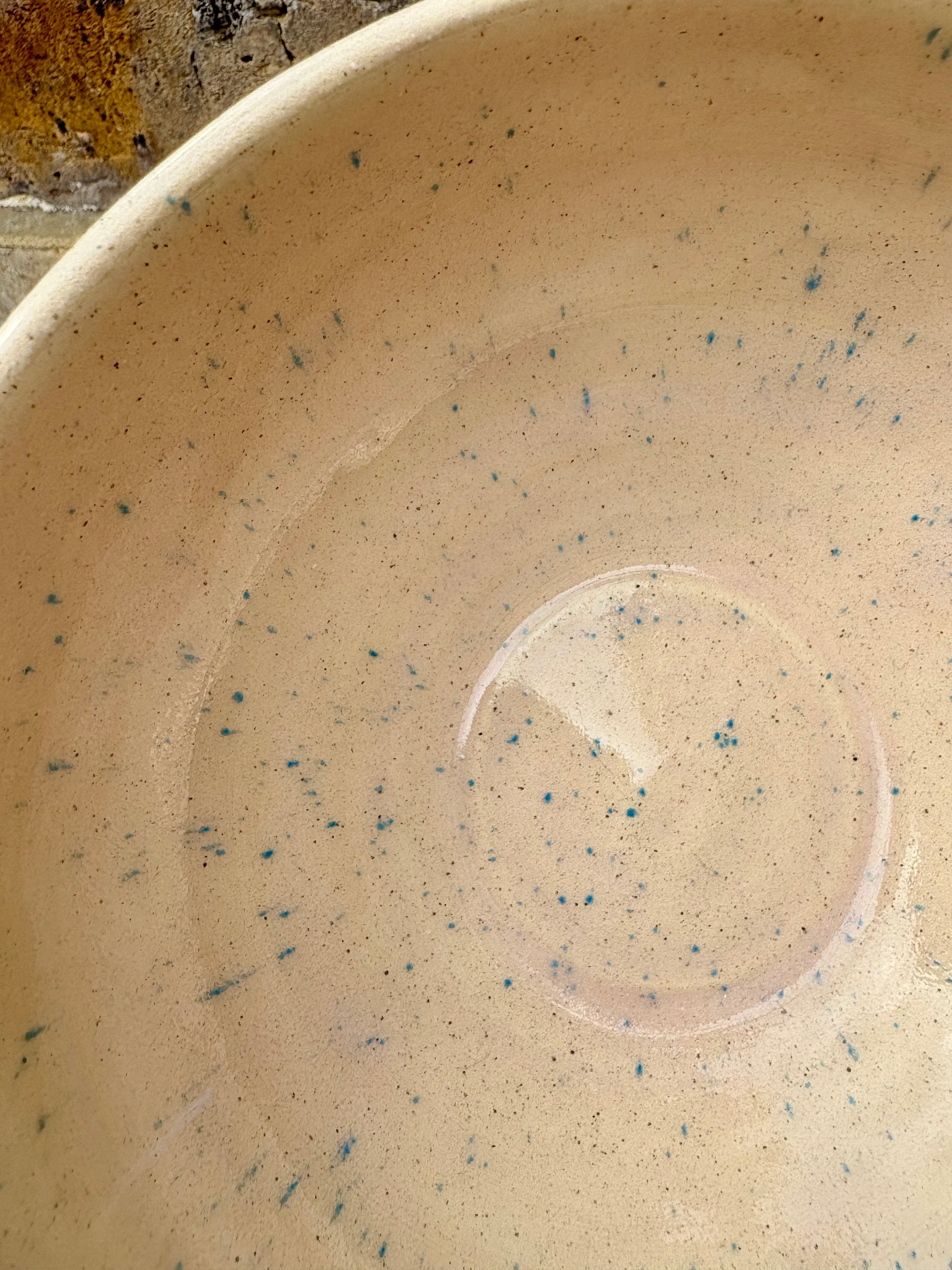 “small talk survivor" bowl (natural pink)